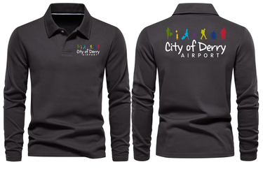 CITY OF DREAM AIRPORT LONG SLEEVE POLO